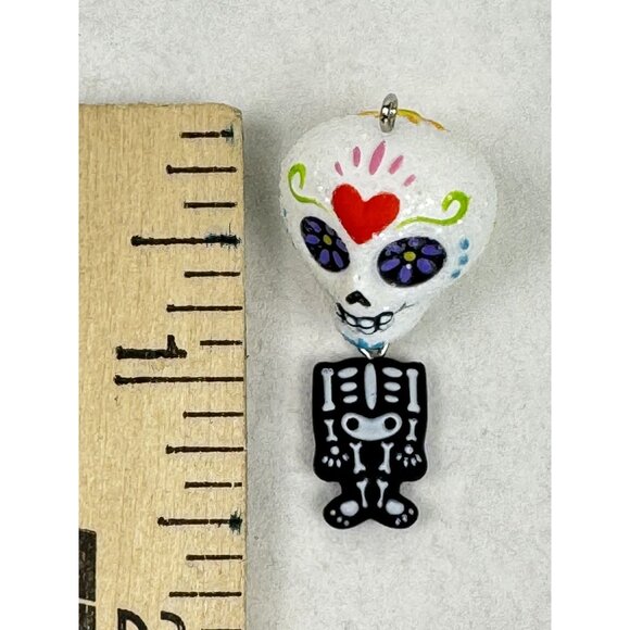 Hallmark 2021 Sugar Skull Sweetie 1.5" Mini Ornament Christmas Folk Art Holiday - Picture 7 of 10